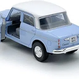 jericos Car Toy for Kids Queens 70 Toy Model Fiat Openable Doors Pull Back image 2