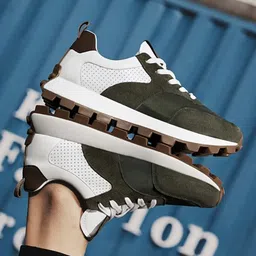 corsac BLACK SHOES PREMIUM QUALITY MEN Sneakers Casuals Sneakers For Men image 3