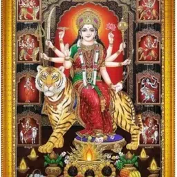 stuthi arts Durga Maa Religious Frame-picture-15