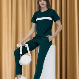 dtr fashion Solid Women Track Suit image 4