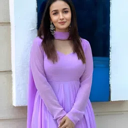 tisvara Georgette Stitched Anarkali Gown image 5