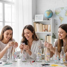 super easy 1 cm Scrapbooks Puffy Sticker Combo Assorted Cartoon for Kids Creative Craft Making Self Adhesive Sticker image 2