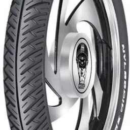 mrf APPER-FM 90/90-19 52P TUBELESS BIKE FRONT Tyre Front Two Wheeler Tyre image 1