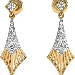 raksha mai jewellers 92.5 Silver Certified Stylish Earrings Cubic Zirconia Sterling Silver Drops & Danglers-picture-23