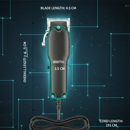 Frinzoo Compact and Powerful Men’s Grooming Kit with Adjustable Lengths Trimmer 0 min Runtime 4 Length Settings image 2