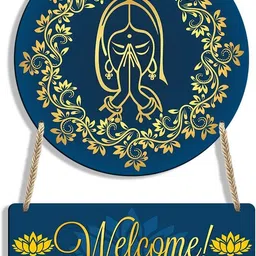 shree sanwariya crafts Welcom Home Design Wall Hanging for Home Decor Gift Item image 1