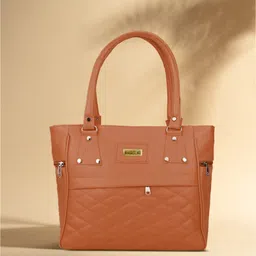 khatushyam collections Women Brown Hand-held Bag-picture-11
