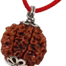 happy creation 7 MUKHI ORIGINAL RUDRAKSHA NEPALI ORIGINAL Wood Pendant-picture-10