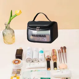 pinkmpire Women Black Cosmetic Bag image 5