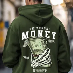 manico Men Full Sleeve Printed Hooded Sweatshirt image 1