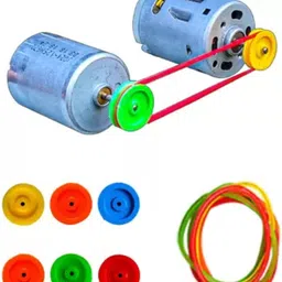 eastra Dynamo Motor, 4-12v DC Motor And Pulley For Electricity Generator Electronic Components Electronic Hobby Kit image 1