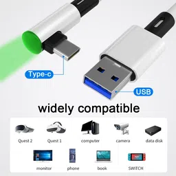 Verilux USB Type C Cable 5 m Quest 3 VR Headset USB C Cable image 2