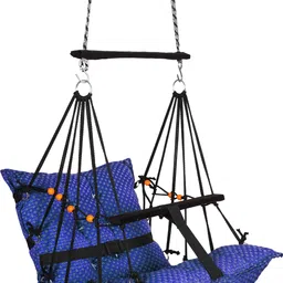 sprointal Cotton Baby Swing Chair for Babies Folding and Washable1-6 Years with Belt Swings image 2