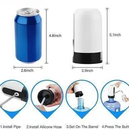 kaku Automatic Universal Water Dispenser Jar|Can Water Dispenser Pack of 2 Bottom Loading Water Dispenser image 2