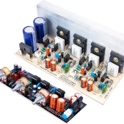 audio lite 200 Watt Stereo Amplifier Board Using 2SC5200 & 2SA1943 with BT Board Sound Recorder and Sound Circuit Electronic Hobby Kit image 3