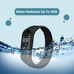 sounce Nylon Adjustable Xiaomi Mi Band 3/ Mi Band 4/ Mi Band 5/ Mi Band 6 Watch Strap Band Bracelet (Not Compatible with Mi Band 1/2) Smart Band Strap image 4