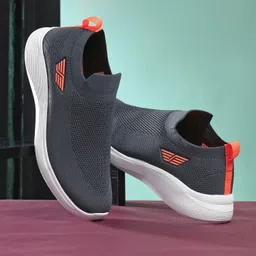 oakmen Men sports shoes Trendy unique stylish navy Sneakers For Men image 5