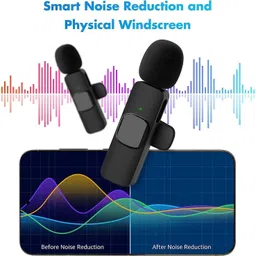 rgv Upgrade Edition K9 Clip Mini Collar Cordless Lavalier Lapel mic for Mobile Phone Microphone image 5