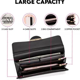 elios Casual Green Clutch image 3