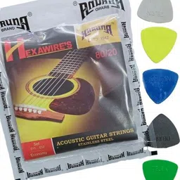 karuna Acoustic S STRING SET AND PICK SET OF 5 Guitar String-picture-31