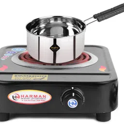 hm RUSTPROOF SUPERIOR SHOCKPROOF SLIM 2000WATTS RADIANT COOKTOP MADE IN INDIA Electric Cooking Heater image 4