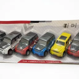 funbazaar Ultimate 6-Piece Collection of Colorful Mini Die-Cast Cars for Kids image 3