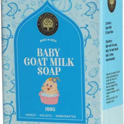 organicos Handmade Baby Goat Milk Soap for soft and moisturized skin image 2