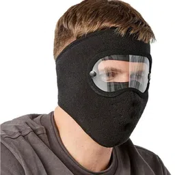 Black Bike Face Mask for Men & Women-image-34