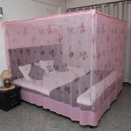 simran Mosquito mono HDPE - High Density Poly Ethylene Washable Adults Mosquito Net-picture-11