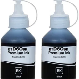 HYNEAR Refill Ink For brother BTD60BK DCP-T226/DCP-T426W/DCP-T525W/DCP-T820DW Black - Twin Pack Ink Bottle-image-57