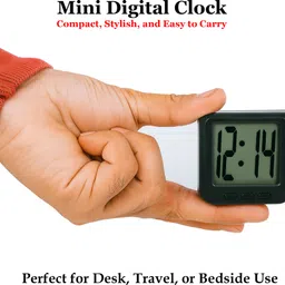 regals choice Digital Black Clock image 3