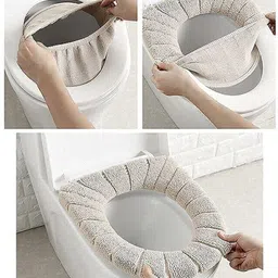 alakh enterprise Cotton Toilet Seat Cover image 4
