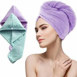 gobuy Cotton 500 GSM Hair Towel image 2