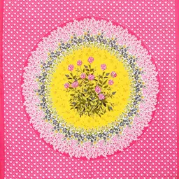 cosito 144 TC Cotton Double Jaipuri Prints Flat Bedsheet image 3