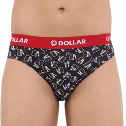 dollar bigboss Pack of 2 Combed Cotton Printed Men Brief image 2