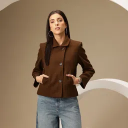 chemistry Polyester Coat For Women image 3