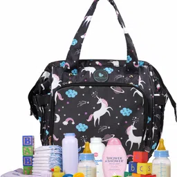 motherly Mini Diaper Bag for Mothers, Small Maternity Handbag for Newborn Baby Travelling Bag, Multiple Pockets Water Resistant, Hospital Bag for Moms image 3