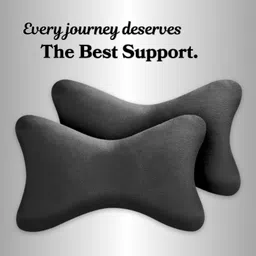 kothia Black Memory Foam Car Pillow Cushion for Universal For Car image 2