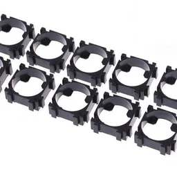 erhindia (50 Pcs) 18650 Battery Cell Holder Safety Spacer Lithium Battery Solar and Fuel Cell Electronic Hobby Kit image 2