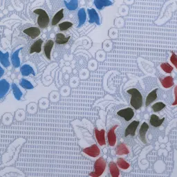 dakshya industries Cotton 2 Seater Floral Table Cover image 4