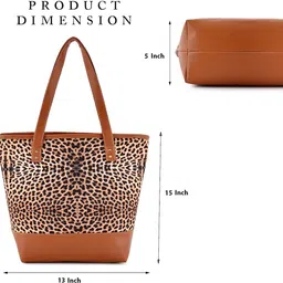 provogue Women Brown Shoulder Bag image 4