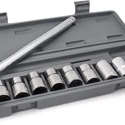 valueshop 10 Pieces Hand Tools Wrench Set Spanner Set Tool Kit Socket Set image 1