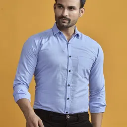 jackbella Men Regular Fit Striped Spread Collar Casual Shirt image 1