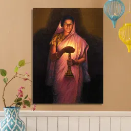 tallenge Beautiful Substantive Multicolour Canvas People and Places Art Print-picture-17