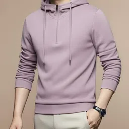 greco Men Full Sleeve Solid Hooded Sweatshirt-picture-11