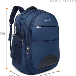 lewyn Large 35 L Backpack Unisex Bag For School/College/Business Travel image 5