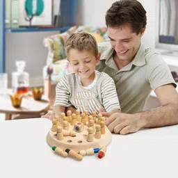 dn brothers Wooden Memory Chess Matching Game Family Board Games for Kids and Adults D138 Board Game Accessories-picture-10