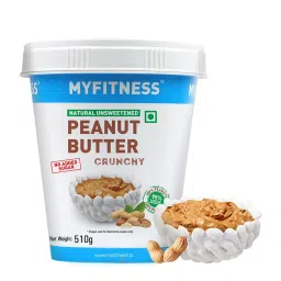 Myfitness Natural Peanut Butter,  510 g  Crunchy -picture-32