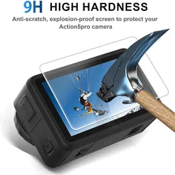 Action Pro Front and Back Tempered Glass for DJI Osmo Action 5 Pro image 4