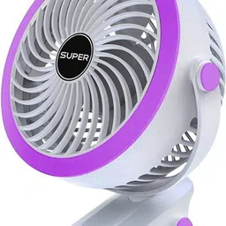 citroda High Speed Usb Fan with LED Light, For Home, Office Desk, Kitchen 3 Blade Table Fan-picture-16